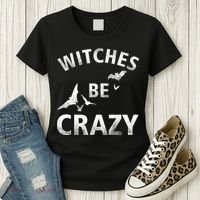 Witches Be Crazy Women's T-Shirt thumb 3