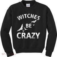 Witches Be Crazy Kids Sweatshirt thumb 0