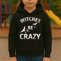 Witches Be Crazy Kids Hoodie thumb 3