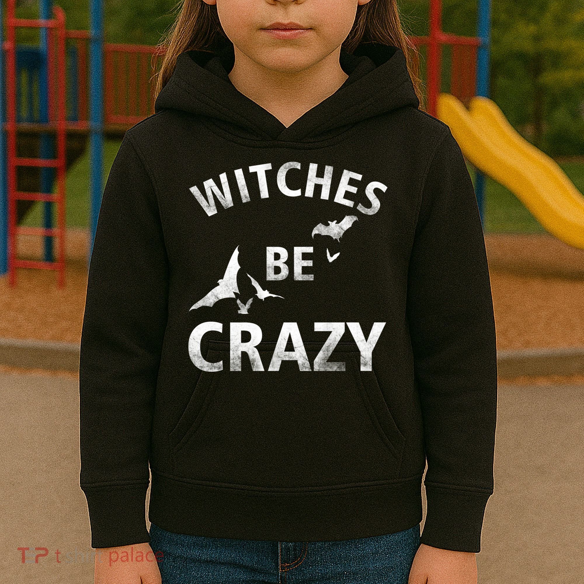 Witches Be Crazy Kids Hoodie