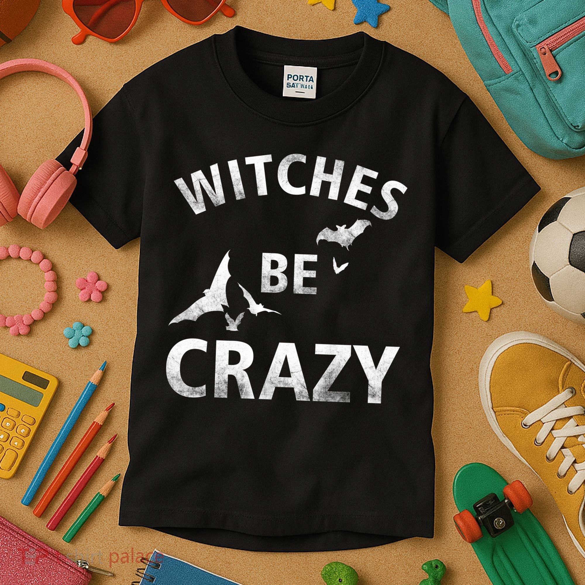 Witches Be Crazy Kids T-Shirt