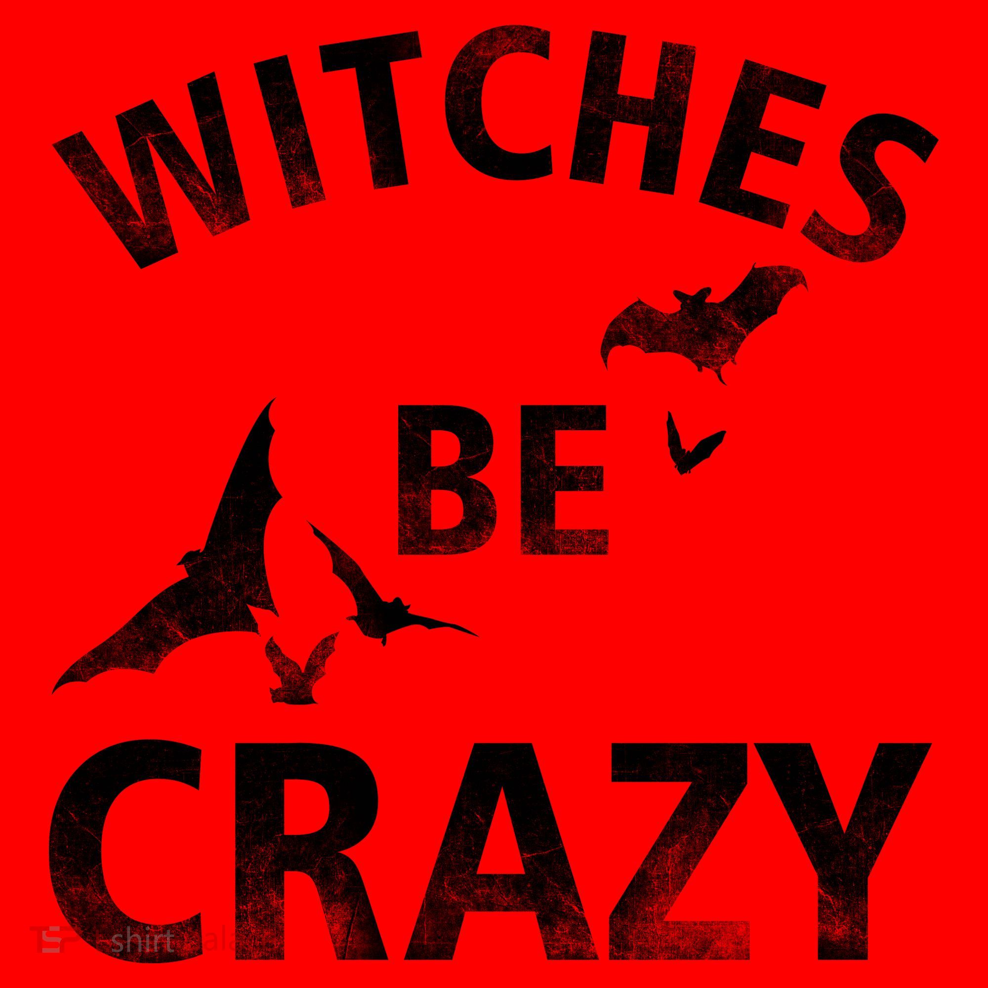 Witches Be Crazy Santa Hat