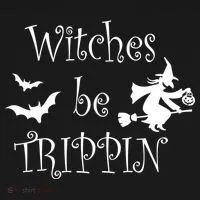 Witches Be Trippin Bucket Hat thumb 4
