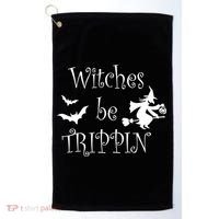 Witches Be Trippin Golf Towel thumb 0