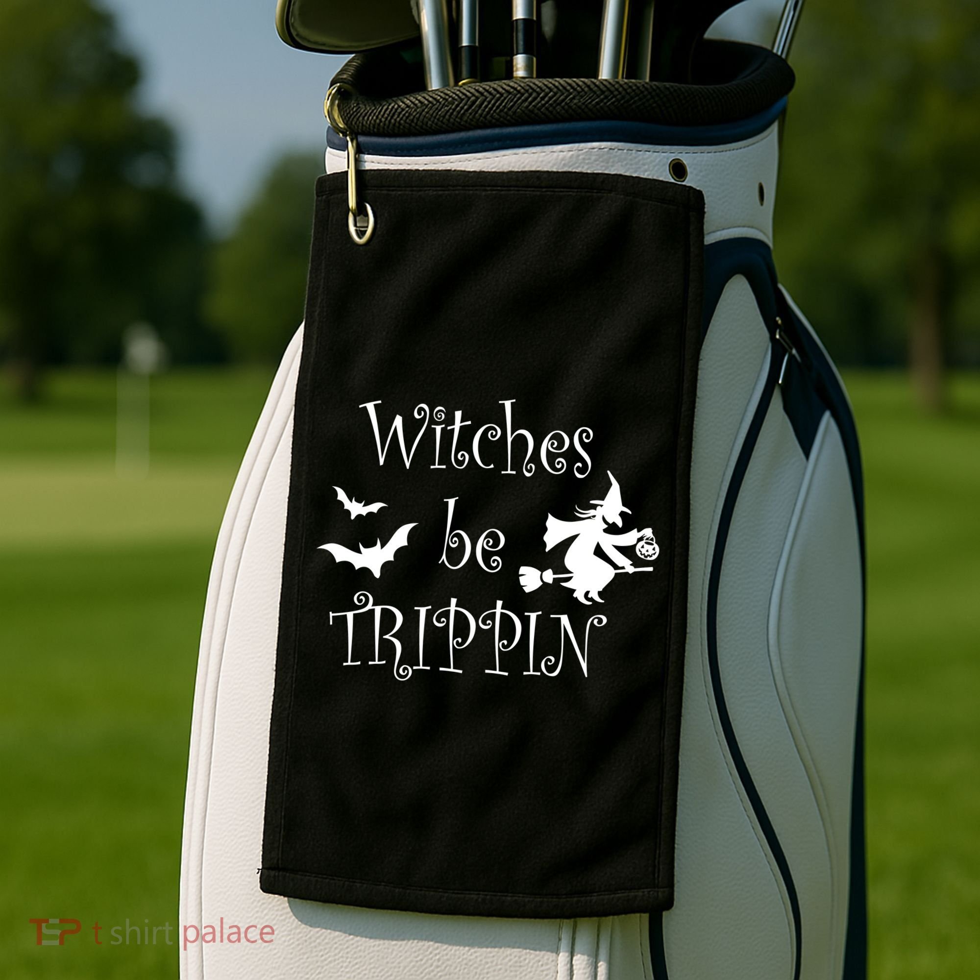 Witches Be Trippin Golf Towel