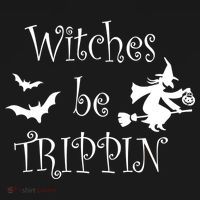 Witches Be Trippin Women's Long Sleeve Shirt thumb 2