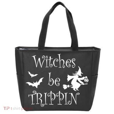 Witches Be Trippin Tote Bag