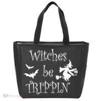 Witches Be Trippin Tote Bag thumb 0