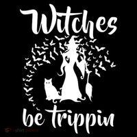 Witches Be Trippin1 Women's Hoodie thumb 2