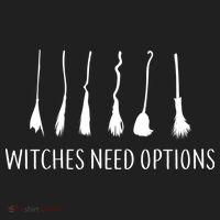 Witches Need Options Broomsticks Beanie thumb 2