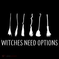 Witches Need Options Broomsticks Kids Long Sleeve Shirt thumb 2
