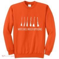 Witches Need Options Broomsticks Sweatshirt thumb 0