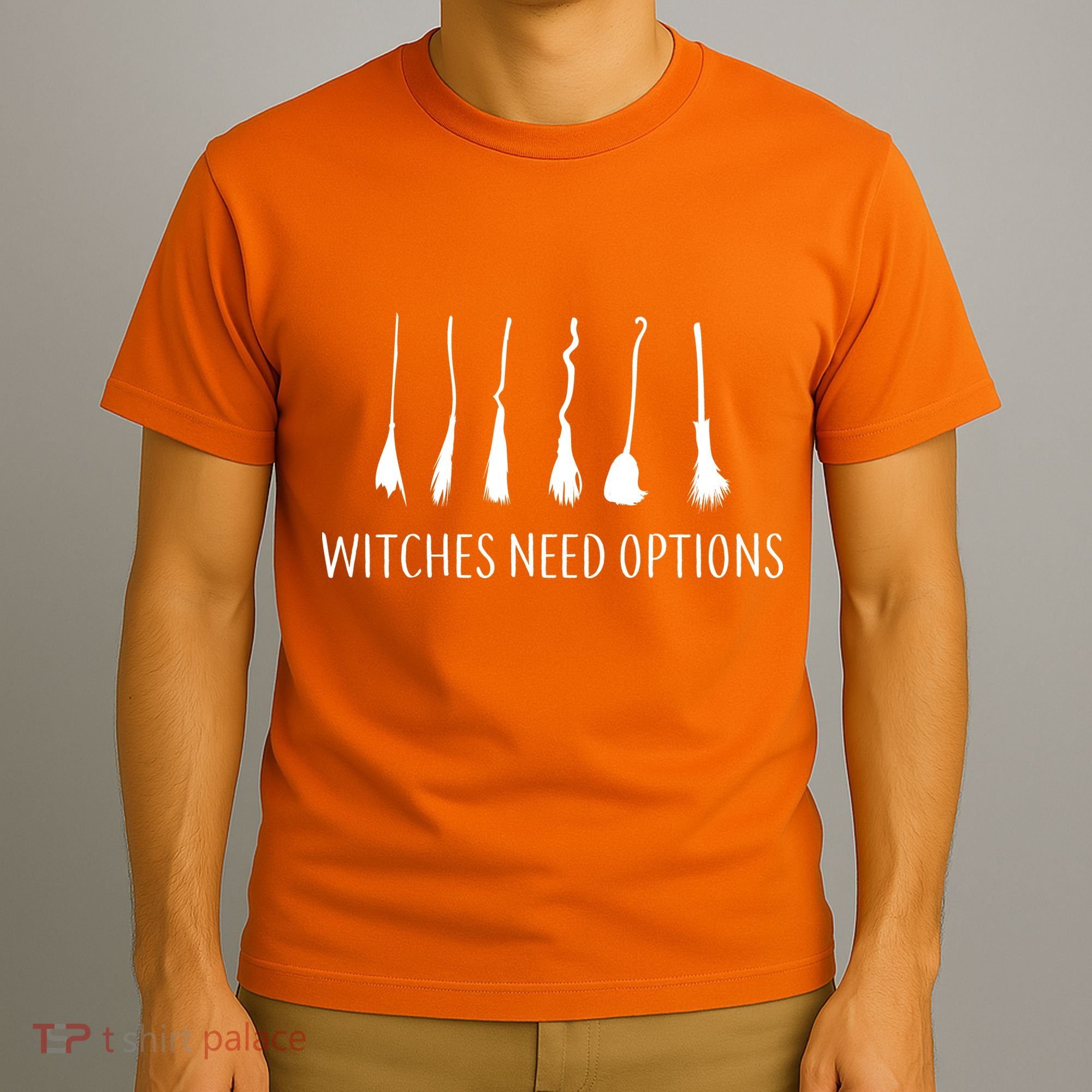 Witches Need Options Broomsticks T-Shirt