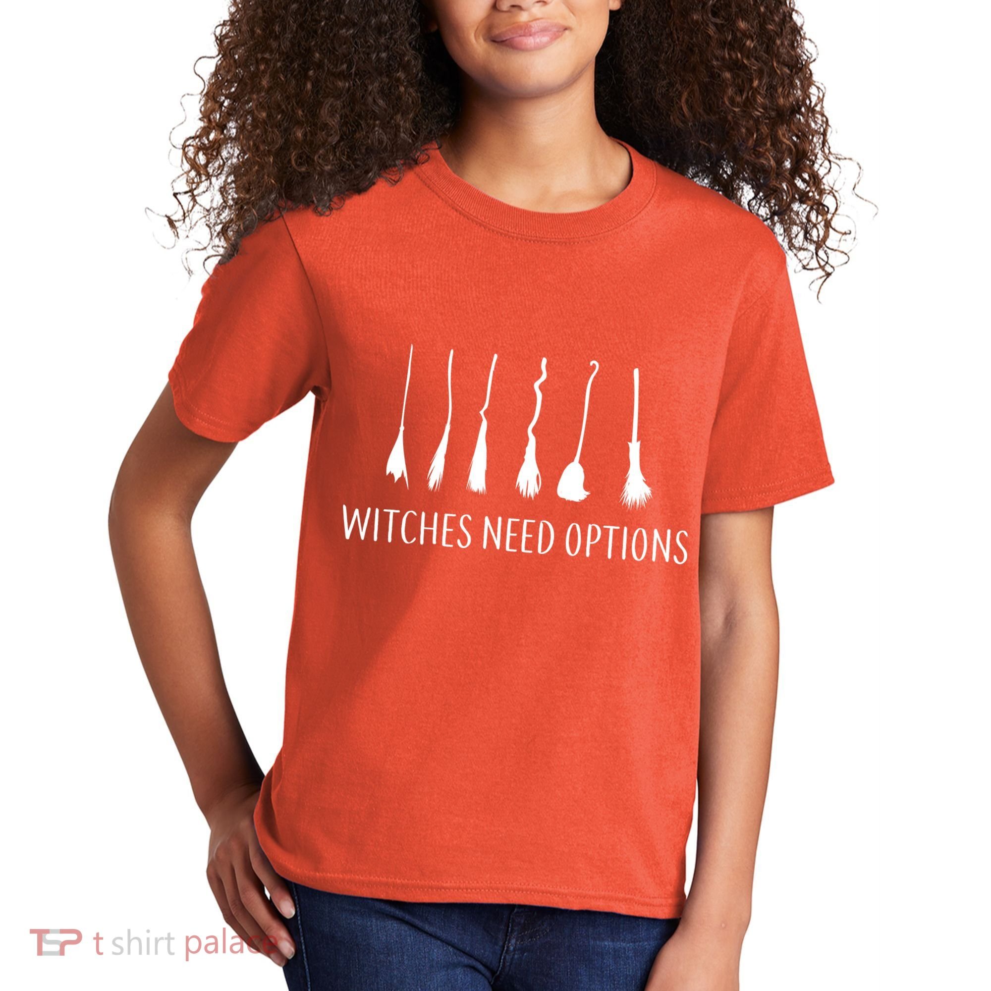 Witches Need Options Broomsticks Kids T-Shirt