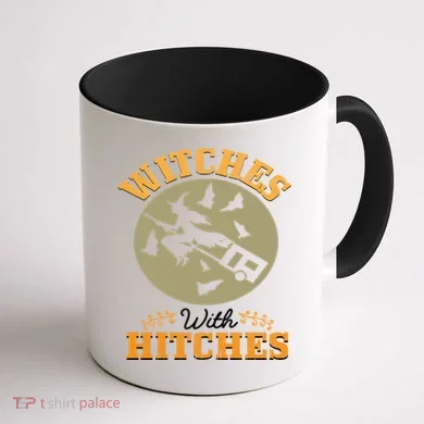 Witches With Hitches Coffee Mug back
