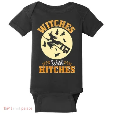 Witches With Hitches Baby Bodysuit