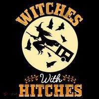 Witches With Hitches Baby Bodysuit thumb 2