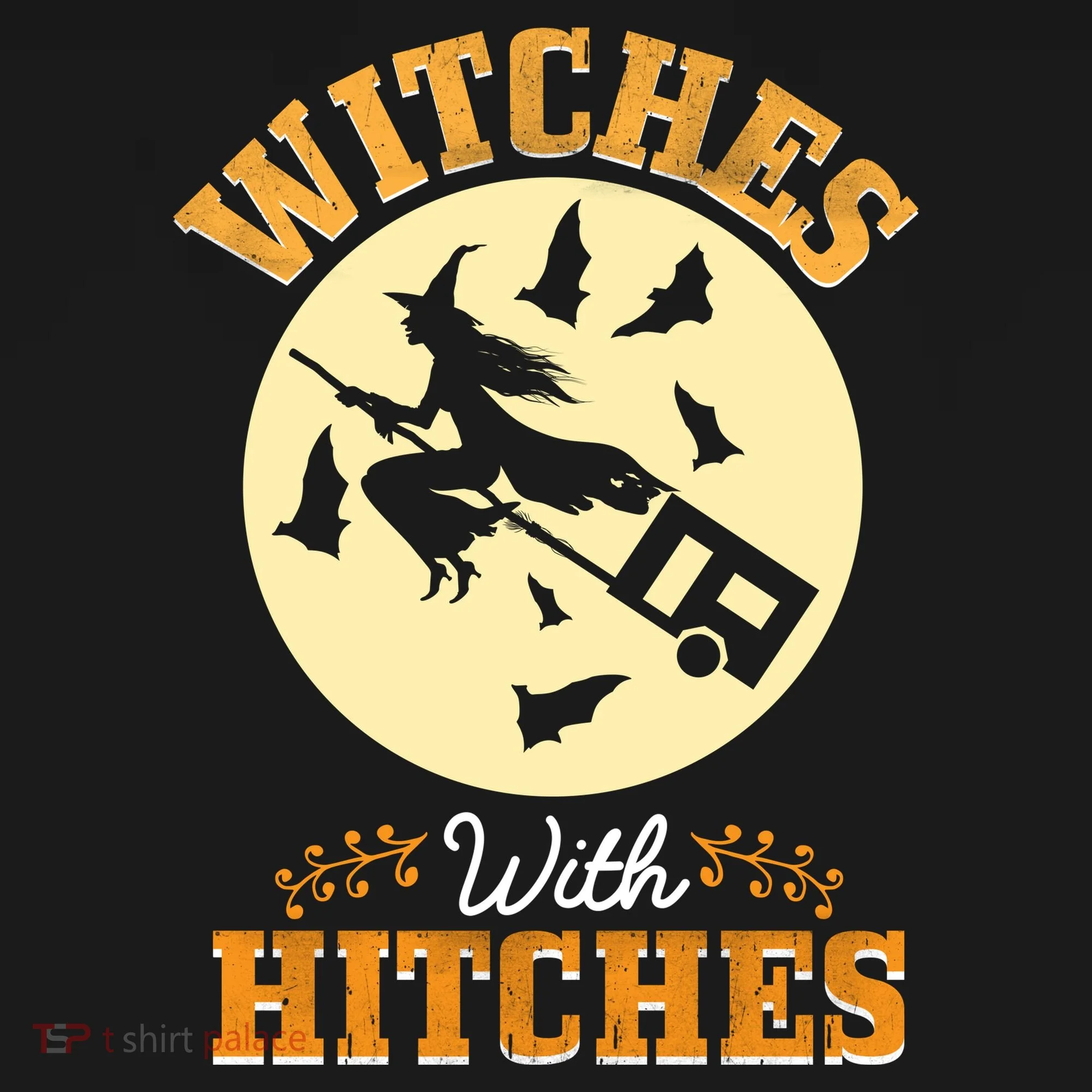 Witches With Hitches Baby Bodysuit
