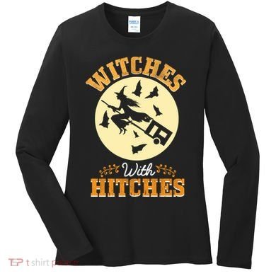 Witches With Hitches Women's Long Sleeve Shirt