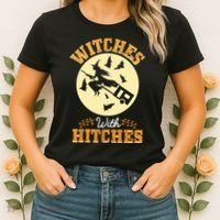 Witches With Hitches Women's T-Shirt thumb 2