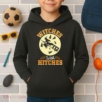 Witches With Hitches Kids Hoodie thumb 2