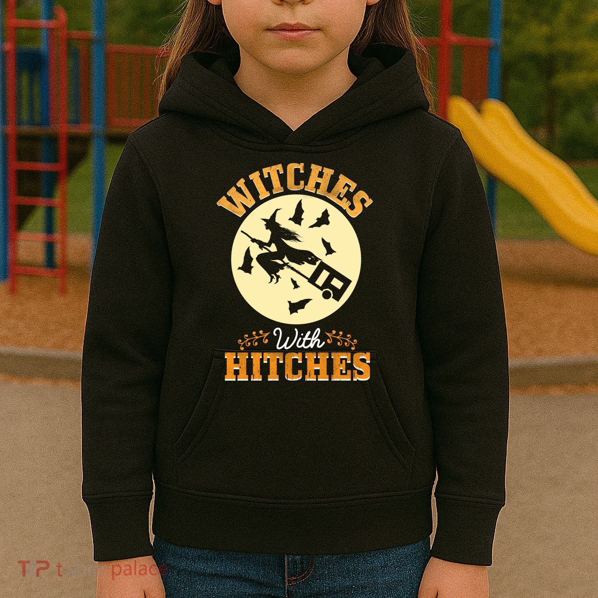 Witches With Hitches Kids Hoodie