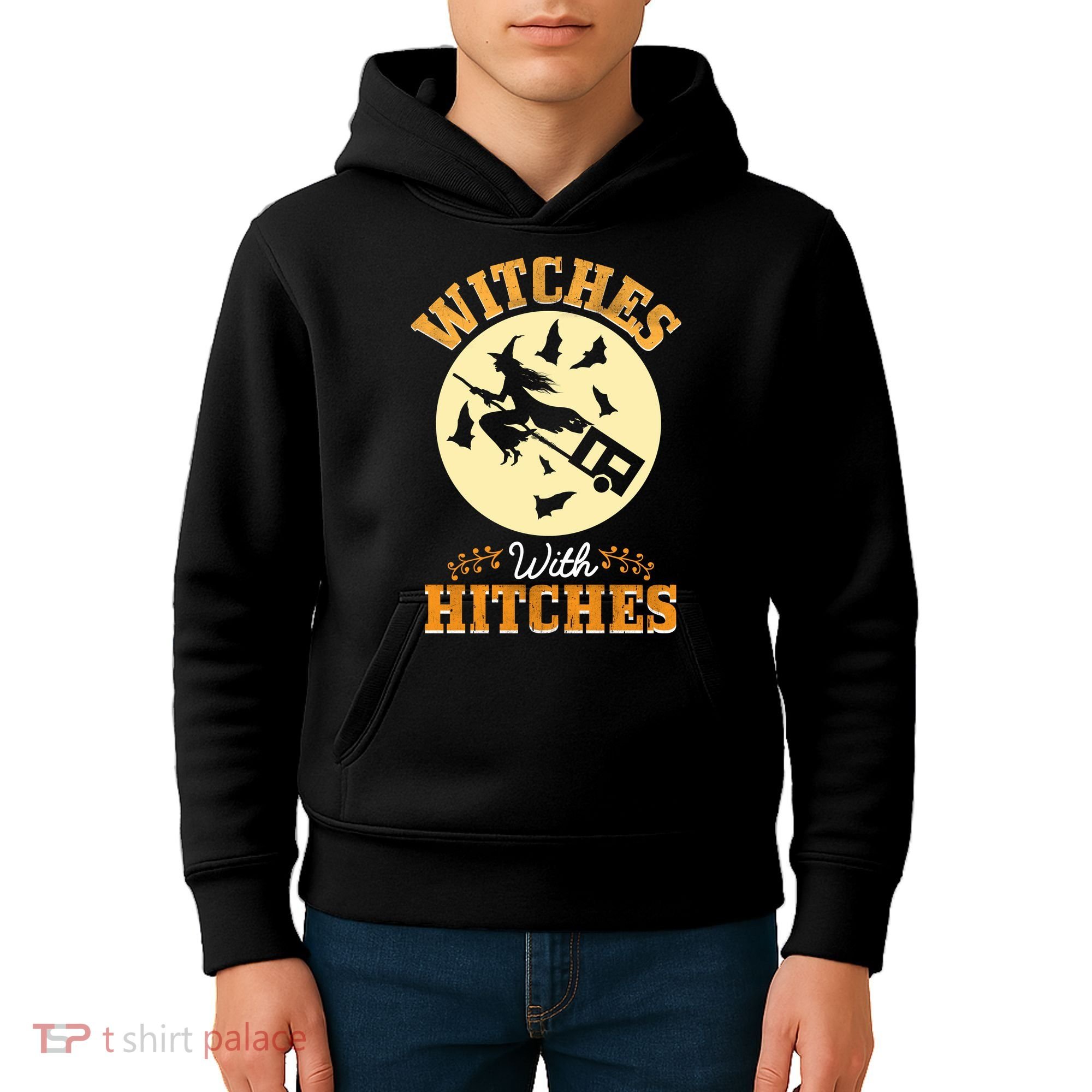 Witches With Hitches Kids Hoodie