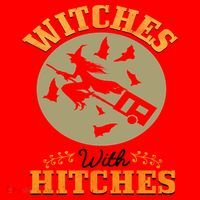 Witches With Hitches Santa Hat thumb 1