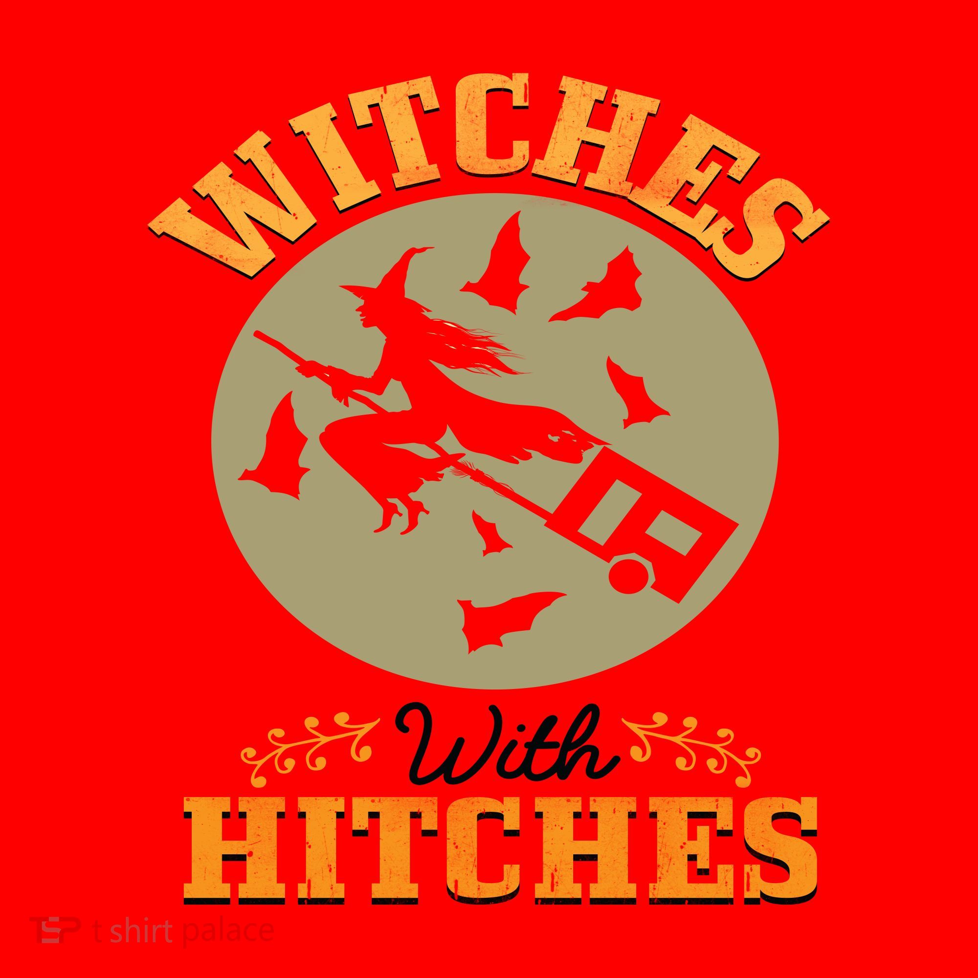 Witches With Hitches Santa Hat
