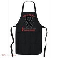 With All My Heart Melanoma Awareness Apron thumb 0