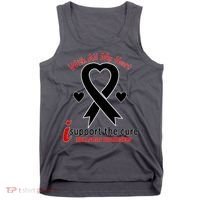With All My Heart Melanoma Awareness Tank Top thumb 0