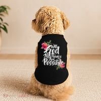 With God All Things Possible Doggie Tank thumb 2