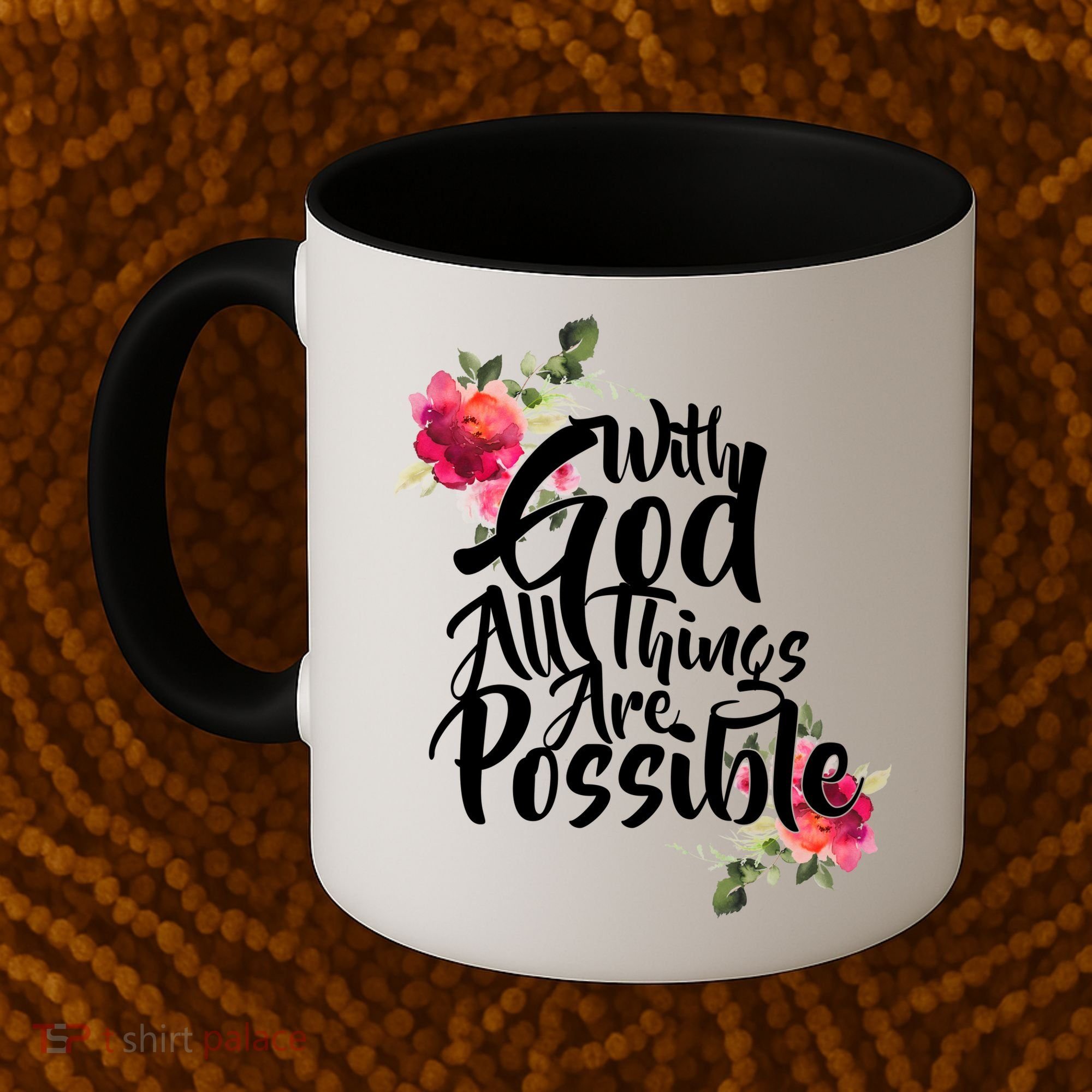 With God All Things Possible Coffee Mug