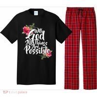 With God All Things Possible Pajama Set thumb 0