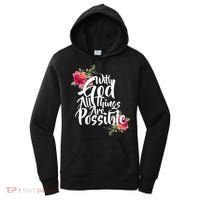 With God All Things Possible Women's Hoodie thumb 0