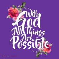 With God All Things Possible Mousepad thumb 1