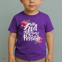 With God All Things Possible Toddler T-Shirt thumb 2