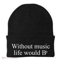 Without Music Life Would B Beanie thumb 0