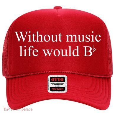 Without Music Life Would B Hat