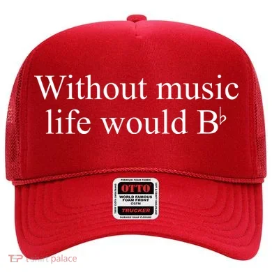 Without Music Life Would B Hat