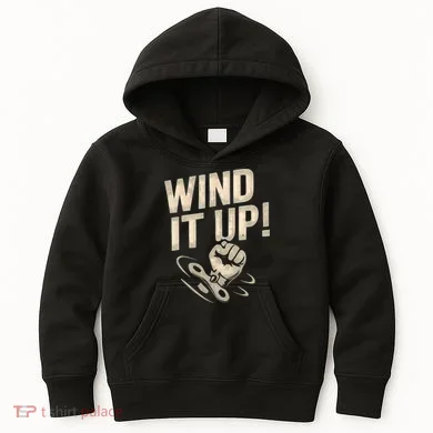 Wind It Up! Kids Hoodie