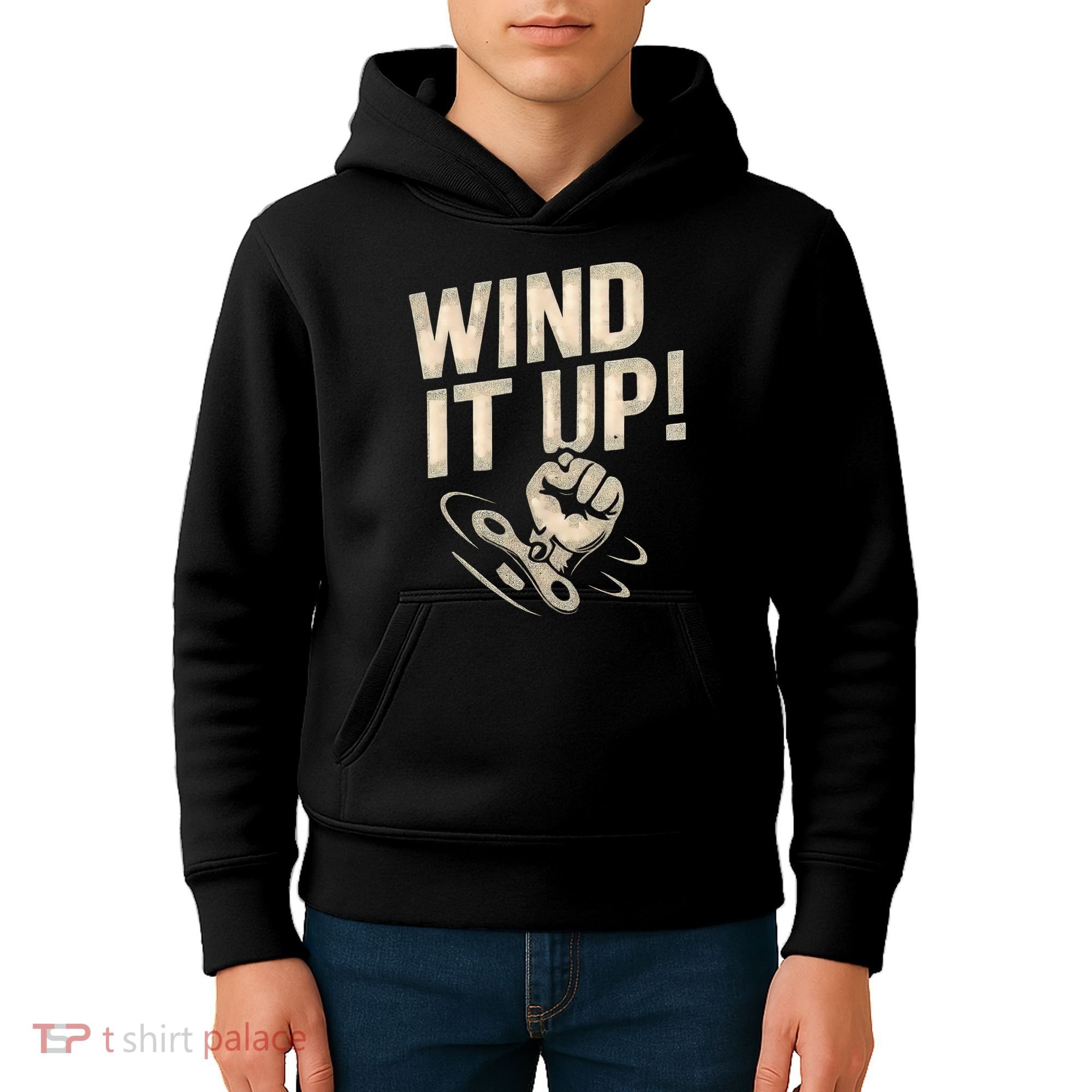 Wind It Up! Kids Hoodie