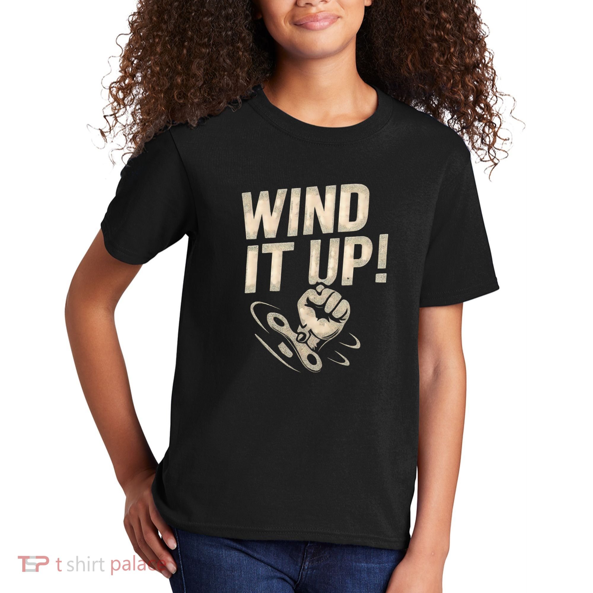 Wind It Up! Kids T-Shirt