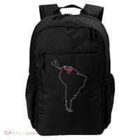 Where Is Venezuela Map Chromatic Art Gift Backpack thumb 0