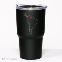 Where Is Venezuela Map Chromatic Art Gift Tumbler thumb 0