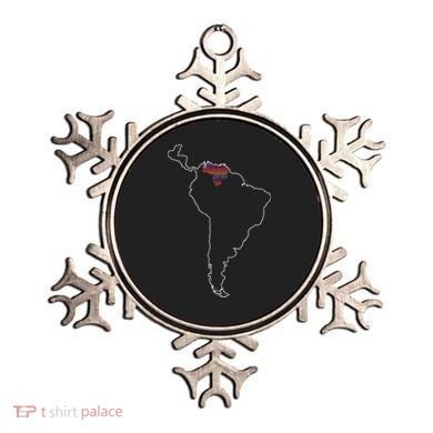 Where Is Venezuela Map Chromatic Art Gift Ornament