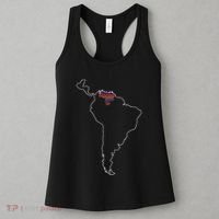 Where Is Venezuela Map Chromatic Art Gift Women's Tank Top thumb 3