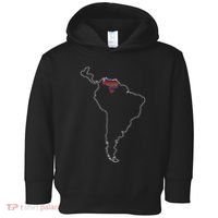 Where Is Venezuela Map Chromatic Art Gift Toddler Hoodie thumb 0