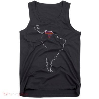 Where Is Venezuela Map Chromatic Art Gift Tank Top