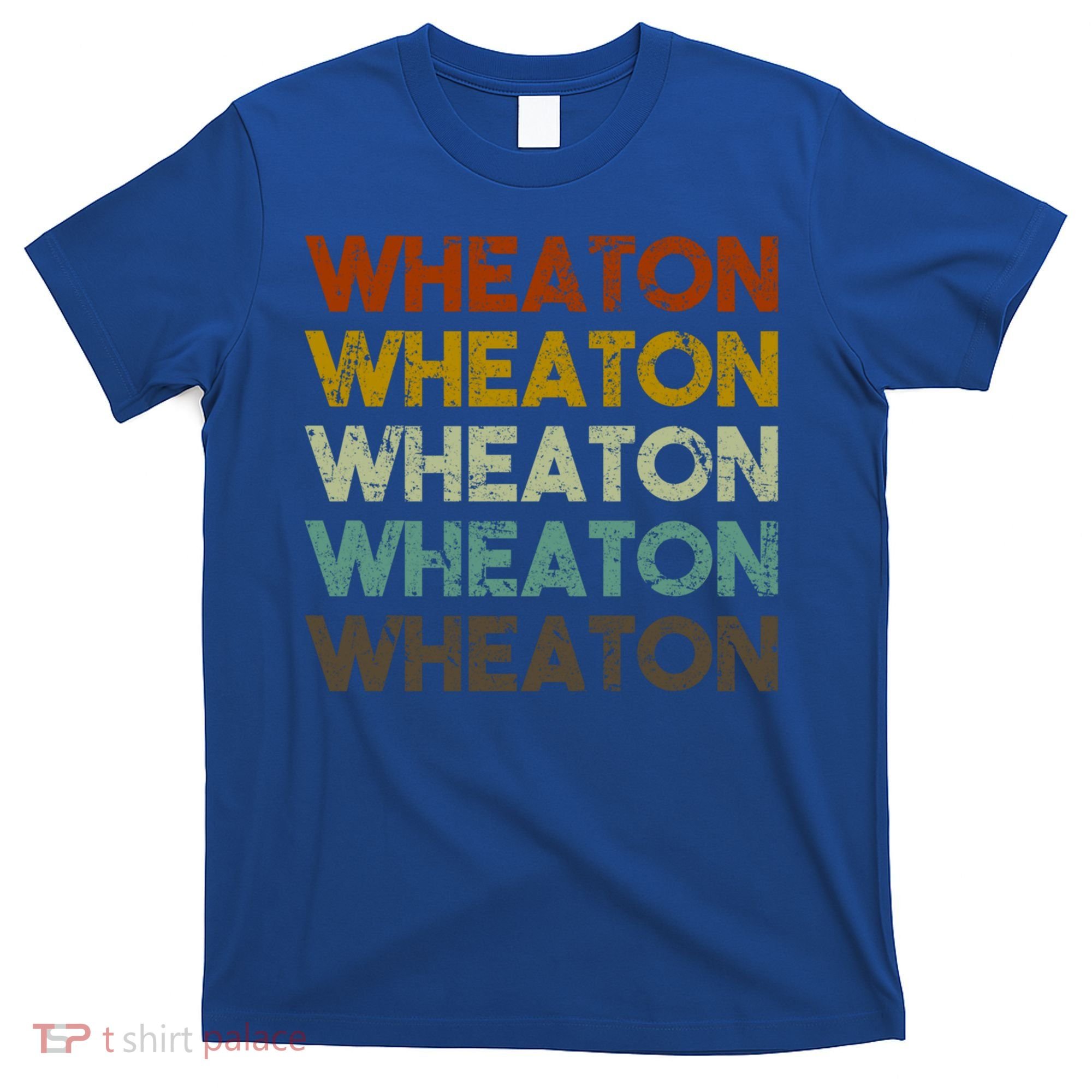 Wheaton Illinois Vintage 80s Retro Style Great Gift T-Shirt